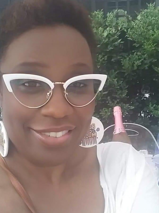 Sublimation-Black Girl Magic Earrings