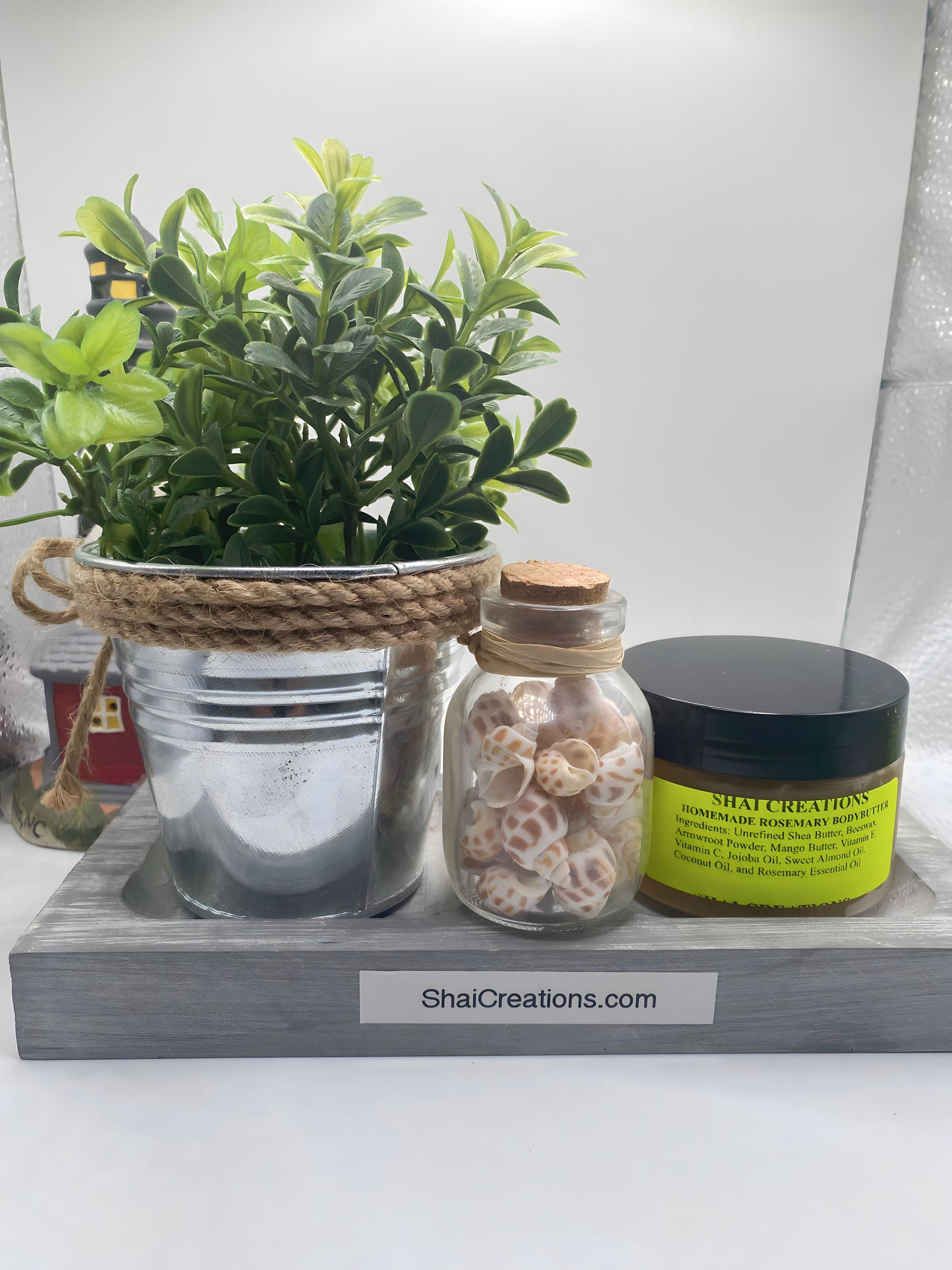 Homemade Rosemary Body Butter