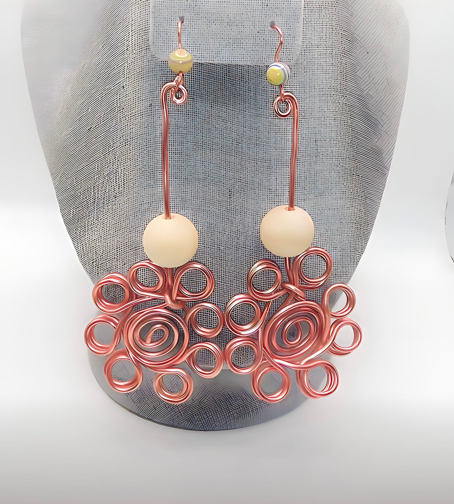 Spiral Design Earrings