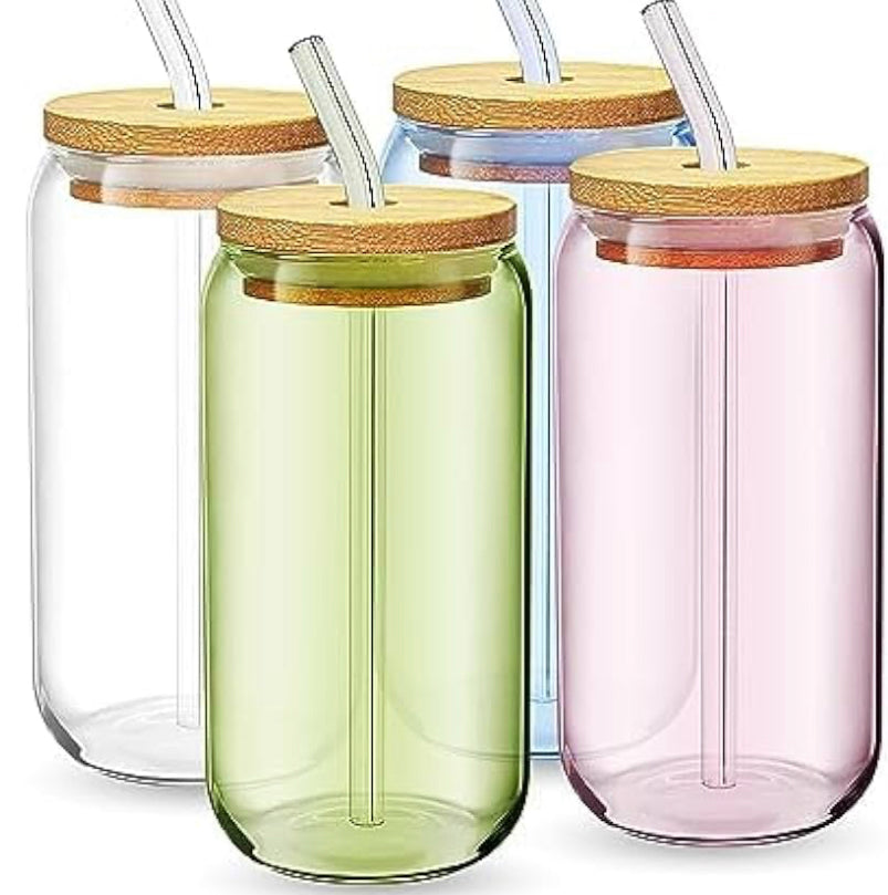 Design “She is strong” Glass cup