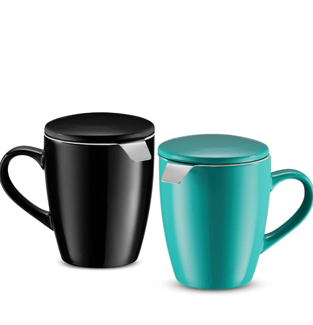 DESIGN-NURSE TEA W INFUSER/COFFEE 15 oz cup