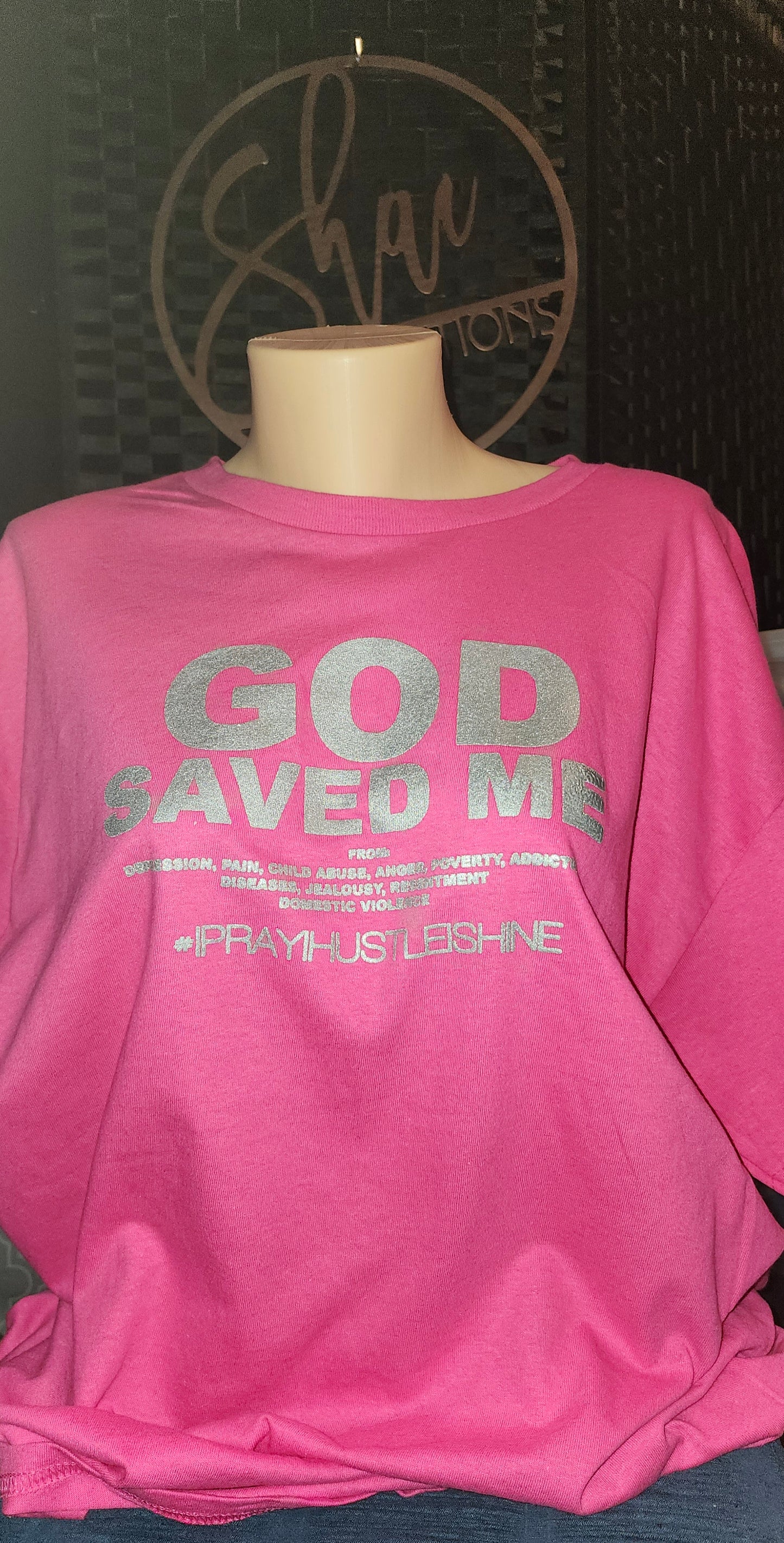 "GOD SAVED ME"T-Shirt