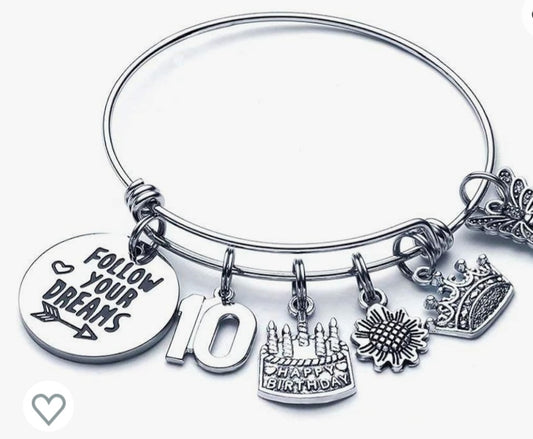 Girl Bracelet - Expandable Charm Bracelets