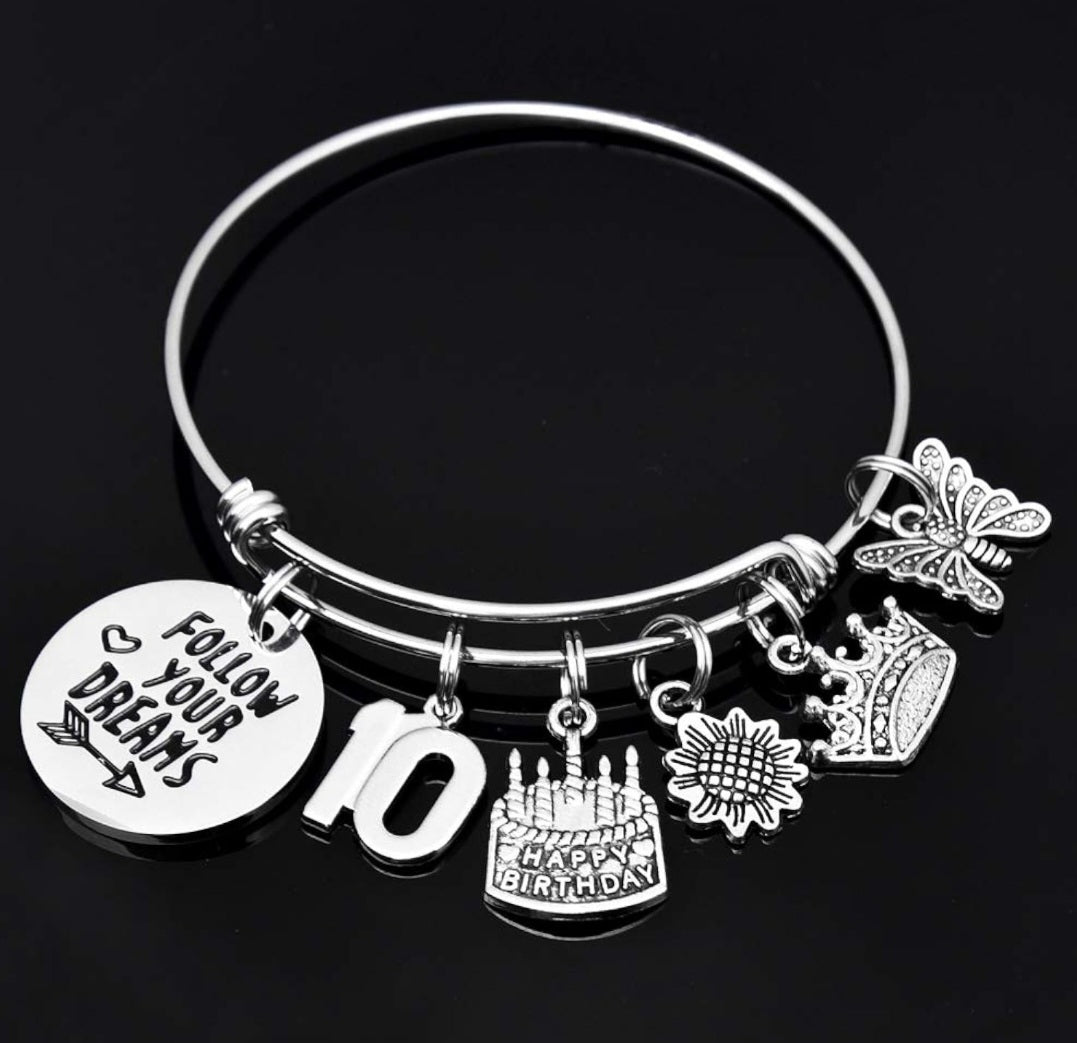 Girl Bracelet - Expandable Charm Bracelets