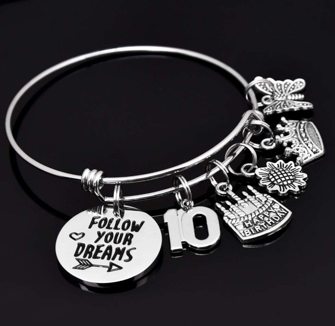 Girl Bracelet - Expandable Charm Bracelets